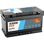 Exide 110 EFB Car Battery 75Ah EL752
